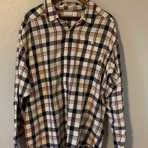 Men’s Columbia Button Down - Light Flannel
